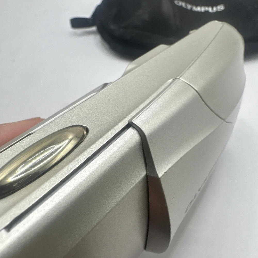 Olympus mju II DLX Stylus Epic 35mm F2.8 Camera – Works Flash Not Working READ‎